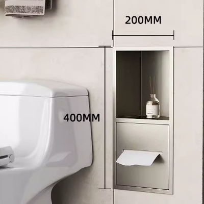 Niche de douche en acier inoxydable étanche pour la décoration intérieure et les solutions de stockage de salle de bain