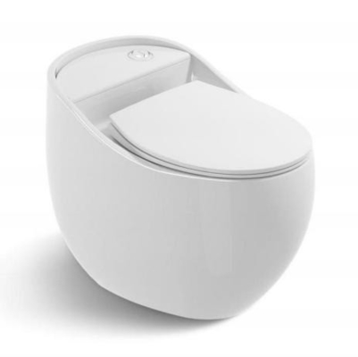 Conception moderne Couleur verte Toilette en une pièce pour salle de bains Toilette sanitaire en céramique