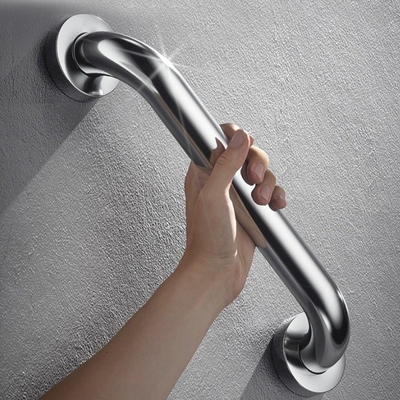 25X300mm surface de chrome finition salle de bain toilette support barre de saisie pour la sécurité des personnes âgées