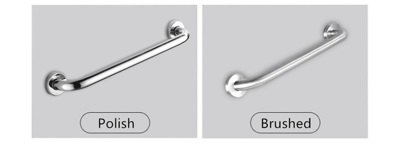 25X300mm surface de chrome finition salle de bain toilette support barre de saisie pour la sécurité des personnes âgées
