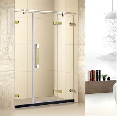 Plateau en céramique et porte vitrée portable en forme de diamant pour salle de douche de camping 70x70