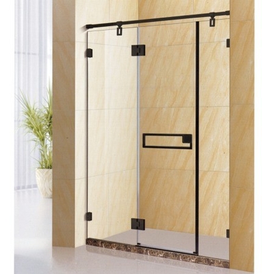 Plateau en céramique et porte vitrée portable en forme de diamant pour salle de douche de camping 70x70