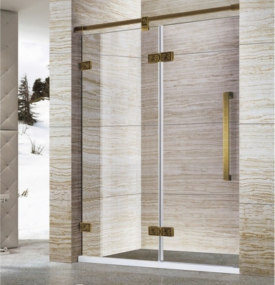 Plateau en céramique et porte vitrée portable en forme de diamant pour salle de douche de camping 70x70