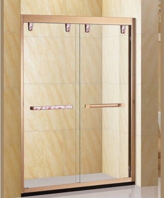 Cabine de douche à porte coulissante en verre trempé imperméable pour la salle de douche mobile de luxe de Dubaï