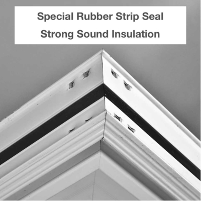 Hardware personnalisé à profil d'alliage d'aluminium pour verrouillage de fenêtre coulissante de style ouvert fixe