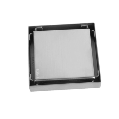 Drain de plancher en acier inoxydable pousse vers le bas Pop-up style pour la douche imperméable invisible
