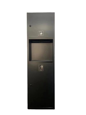 Niche en acier inoxydable pour les tuiles carrées douche intégrée lumière et porte-papier de toilette