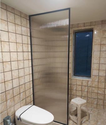 Une pièce de rose or salle de douche en acier inoxydable pour l' installation de coin 90cm