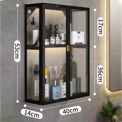 Design moderne style Odm salle de bain Niche de douche avec porte en porcelaine et imperméable