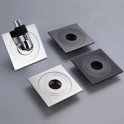 Drain de sol en or en acier inoxydable 304 pour salle de bain dans les cuisines et salles de bains commerciales