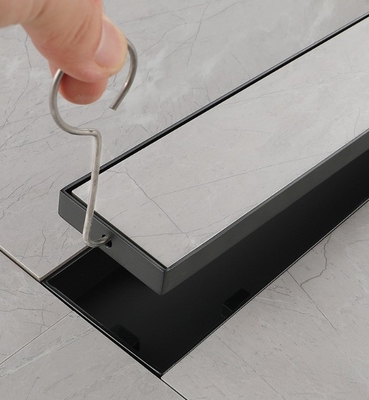Drain de sol en or en acier inoxydable 304 pour salle de bain dans les cuisines et salles de bains commerciales