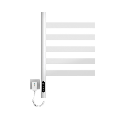 Finition de surface chauffe-serviettes électrique en acier inoxydable 500W pour radiateur de salle de bain