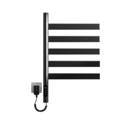 Finition de surface chauffe-serviettes électrique en acier inoxydable 500W pour radiateur de salle de bain