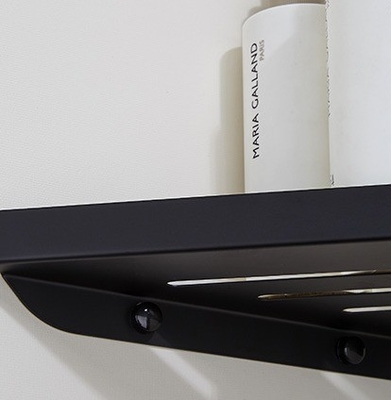 Finition brossée étagère de douche triangulaire Caddy pour le mur montée garde-robe de salle de bain