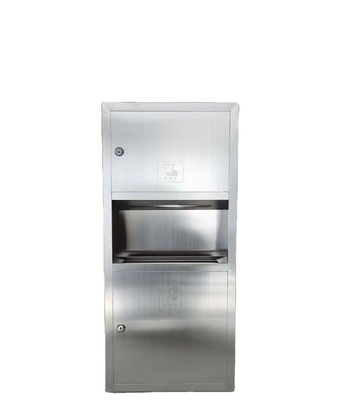 Niche en acier inoxydable Produits pour la maison Moderne Lobby Tissue Box en retrait avec design moderne