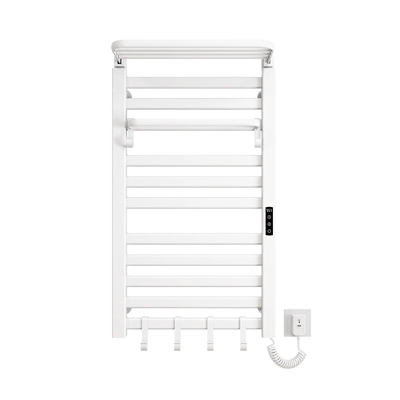 Échafaudage à double rack pour toilettes à chauffage par eau et électrique pour installation murale dans les salles de bain