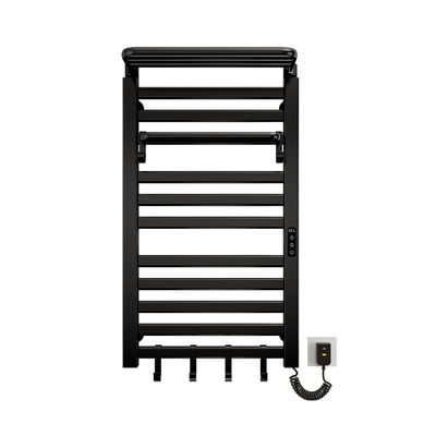 Échafaudage à double rack pour toilettes à chauffage par eau et électrique pour installation murale dans les salles de bain