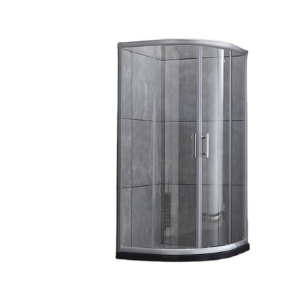 Épaisseur de verre de 8 mm Multifonctionnelle Adaptation du matériel Porte pivotante Porte imperméable Salle de douche Porte