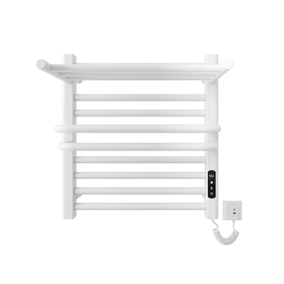 Électrique espace chauffé en aluminium salle de bain serviette chauffante et sécheuse rack pour le design moderne