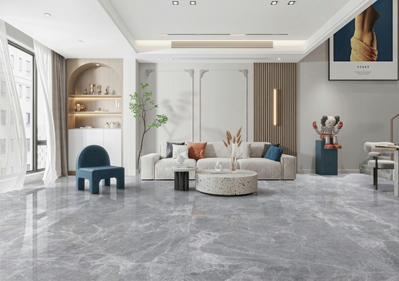 Carreaux de marbre glacés parfaits pour le sol ou les murs dans la décoration du salon