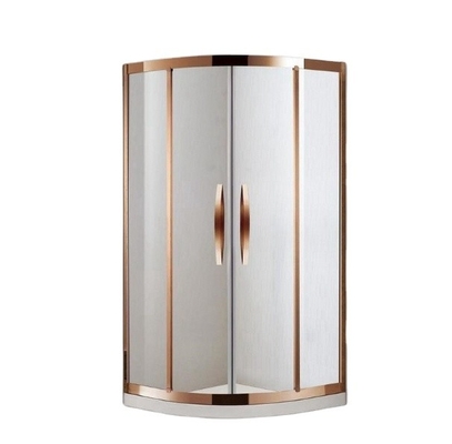 En acier inoxydable noir, porte de douche multifonctionnelle avec conception imperméable