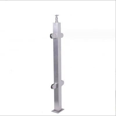 Barrière en acier inoxydable en verre pour les escaliers, pour les terrasses, pour les terrasses horizontales, pour les terrasses de balcons