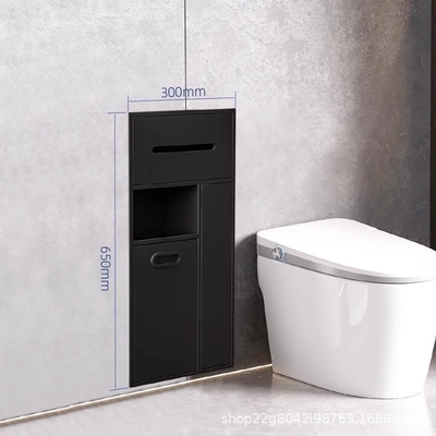 Plateau de douche imperméable avec étagère double et lumière LED Style de design moderne 12x20
