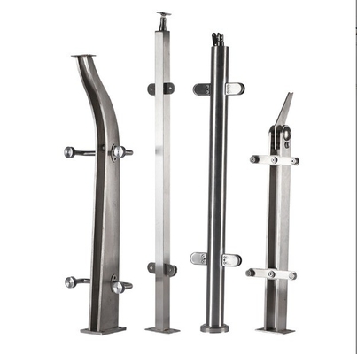 Balustrade moderne de terrasse de pont Des conceptions de garde-corps en fer pour les rames et les rideaux de pont