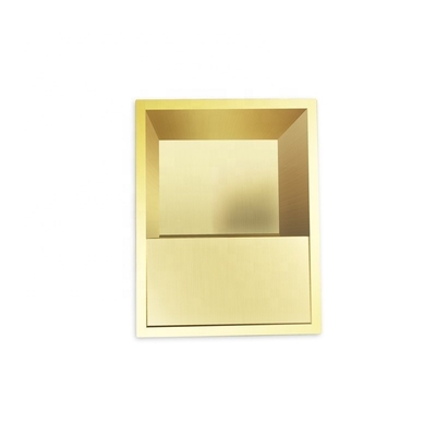 Niche de porcelaine non glissante moderne pour une douche en plastique Wedi