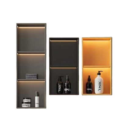 Niche de porcelaine non glissante moderne pour une douche en plastique Wedi