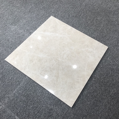Prix abordable Finition brillante 600*600mm Carreaux de sol en porcelaine pour la texture de pierre du salon