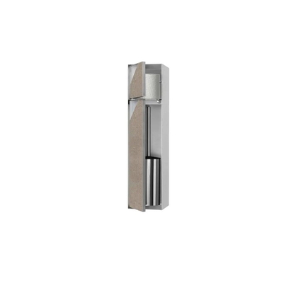 Modern Design Pinceau de toilette en acier inoxydable pour salle de bain avec niche murale intégrée et lampes de salle de bain longue 2023