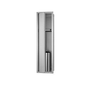 Couleur originale en acier inoxydable Solutions de niche Salle de bain Brosse de toilette Options de stockage