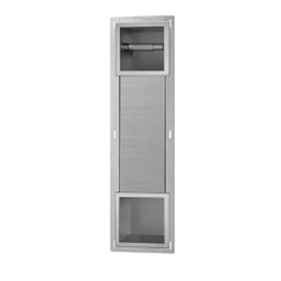 Couleur originale en acier inoxydable Solutions de niche Salle de bain Brosse de toilette Options de stockage