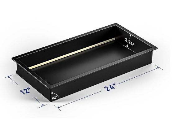 Niche de douche en acier inoxydable étanche avec un design moderne léger 12 x 36 avis