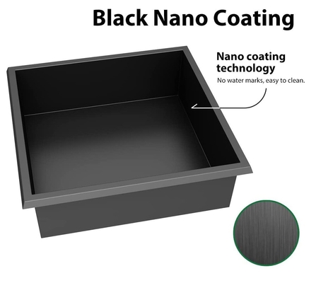 Niche de douche de salle de bain chez Lowes Taille personnalisée 9 pouces Noir Accessoires