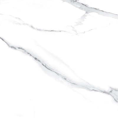 Carreaux de porcelaine super blancs poli 600x600 pour le mur intérieur du salon 24x24 plancher