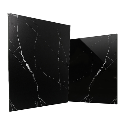 GradeAAA Carreaux de porcelaine écologique Matte noir Marbre à la recherche de l'effet de pierre naturelle