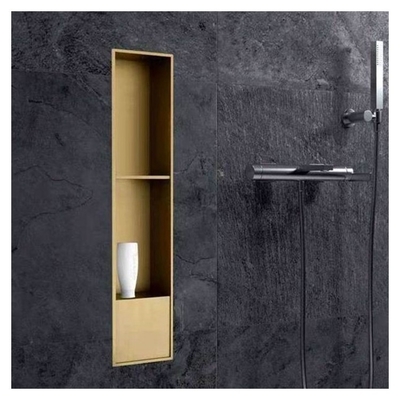 Niche de douche murale en acier inoxydable 304 imperméable et élégant