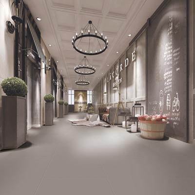 GradeAAA 60x120 Carreaux de sol en céramique de granit de porcelaine en gris clair blanc pour l'intérieur
