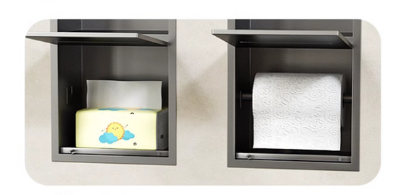 Niche de douche en acier inoxydable étanche pour la décoration intérieure et les solutions de stockage de salle de bain
