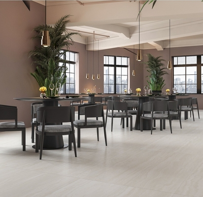 24x48 Travertin italien en pierre regarde des carreaux de porcelaine 60x120 600x1200 pour le mur intérieur