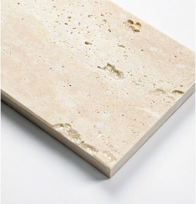 Carreaux de porcelaine crème de 60x60 de qualité AAA Carreaux de travertin poli pour applications intérieures