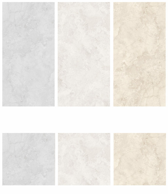 Carreaux de pavé beige 24*24 Travertine Porcelainato pour espaces intérieurs et extérieurs durables