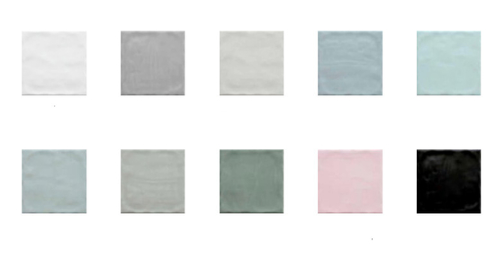 Texture rugueuse 150 x 150 mm Porcelainato Ceramique miroir de métro Carreaux de cuisine pour mur