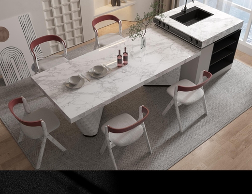 1200x2400mm Porcelaine de grande taille polissée vitrée carreaux de sol en marbre pour le salon